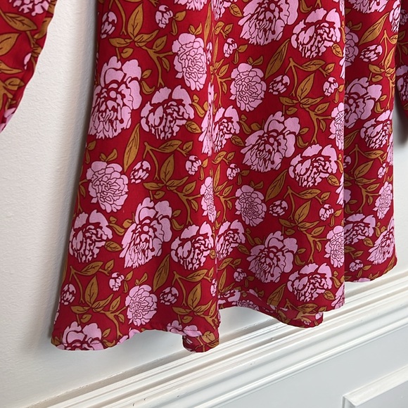 Nasty Gal floral mini women’s size 6 mini dress - Picture 6 of 9